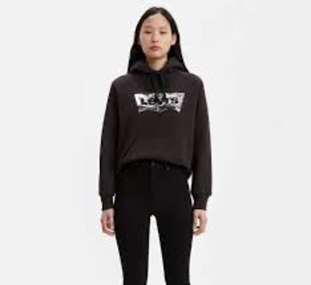 NWT LEVI'S SEQUIN S LOGO SPORT HOODIE